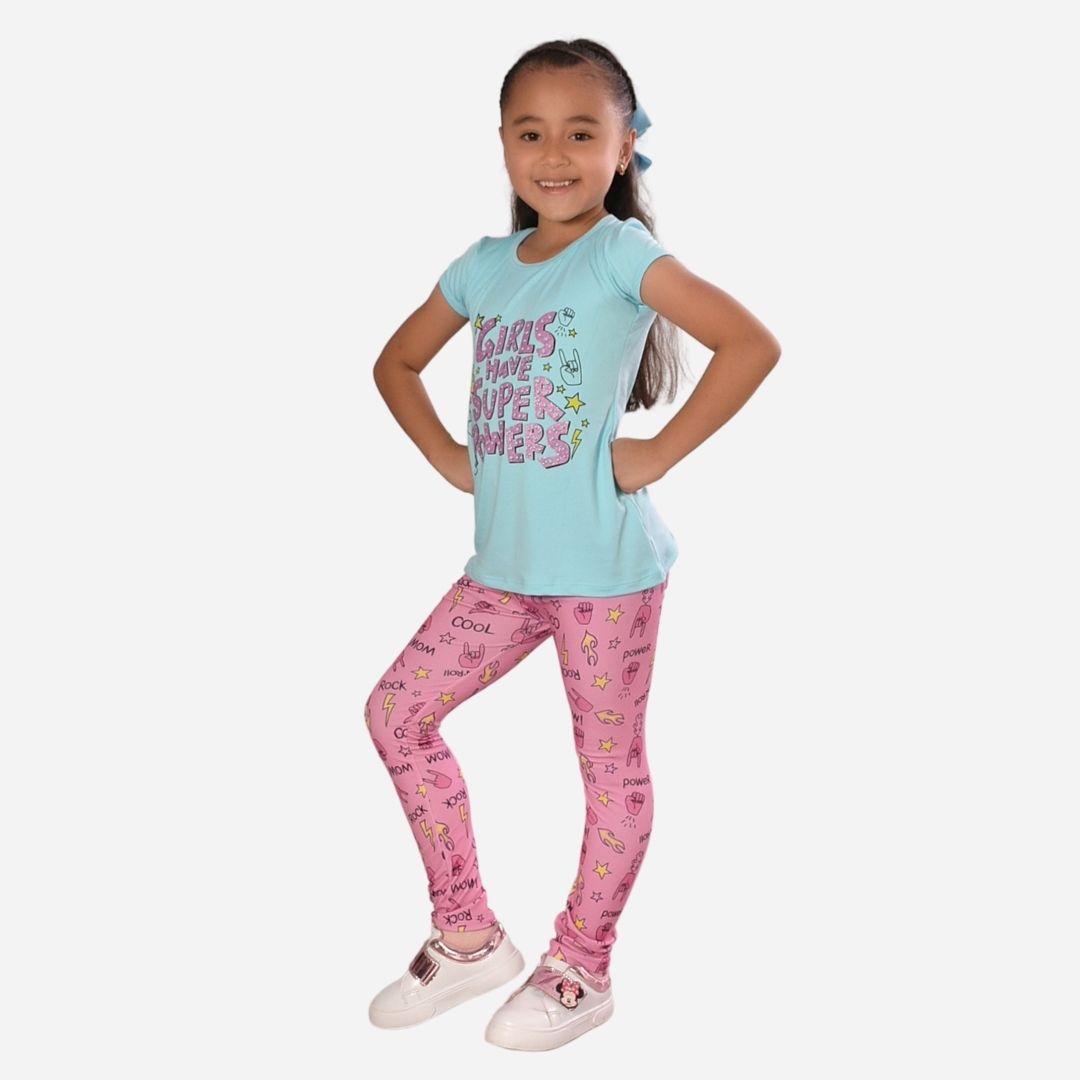 Conjuntos Blusas De Licra Para Niñas Blusa Conjuntos De Niña