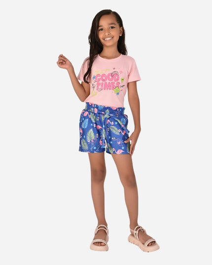 Conjunto de Niña Blusa + Short Ref. 44002-005
