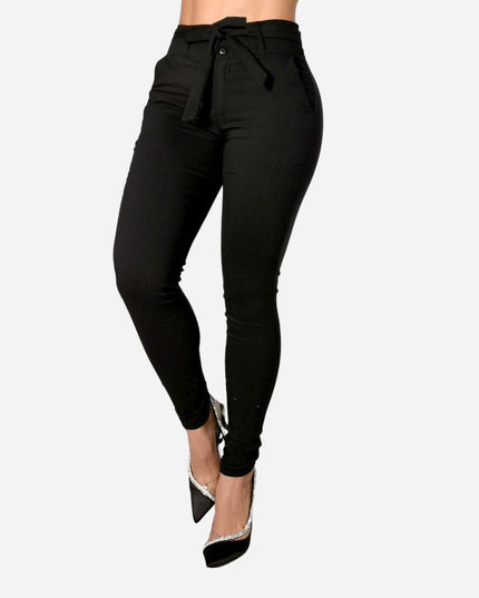 Pantalón De Dama Con Anudado Ref. 472