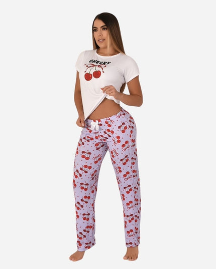 Pijama De Dama Blusa + Pantalon Ref. 51401-020