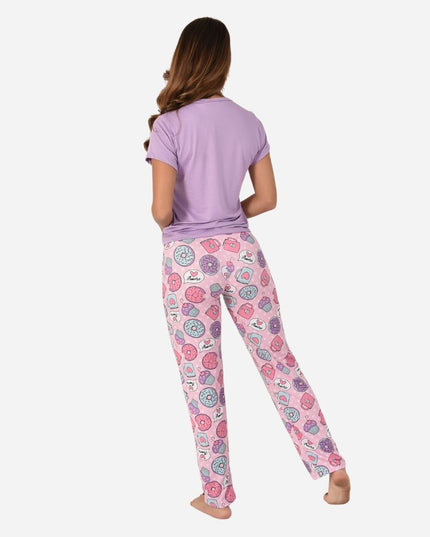 Pijama De Dama Blusa + Pantalon Ref. 51401-034
