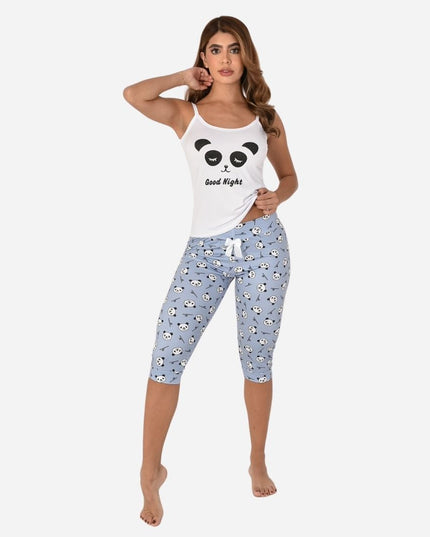 Pijama de Dama Blusa + Capri Ref. 51434-005