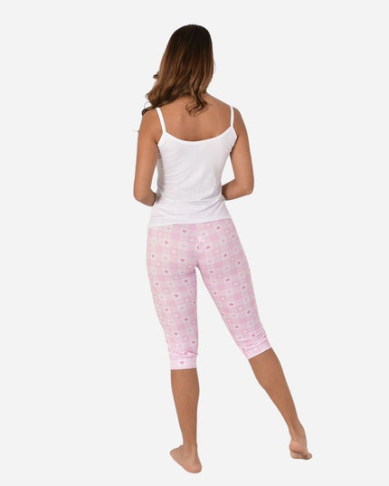 Pijama de Dama Blusa + Capri Ref. 51434-007