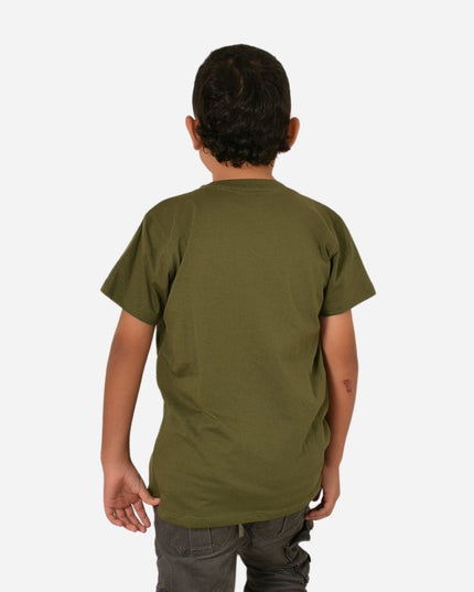 Camiseta Básica de Niño en Tela polialgodón Ref. 72112