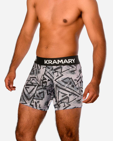 Bóxer de Hombre Estampados Ref. 2000 GRIS-C