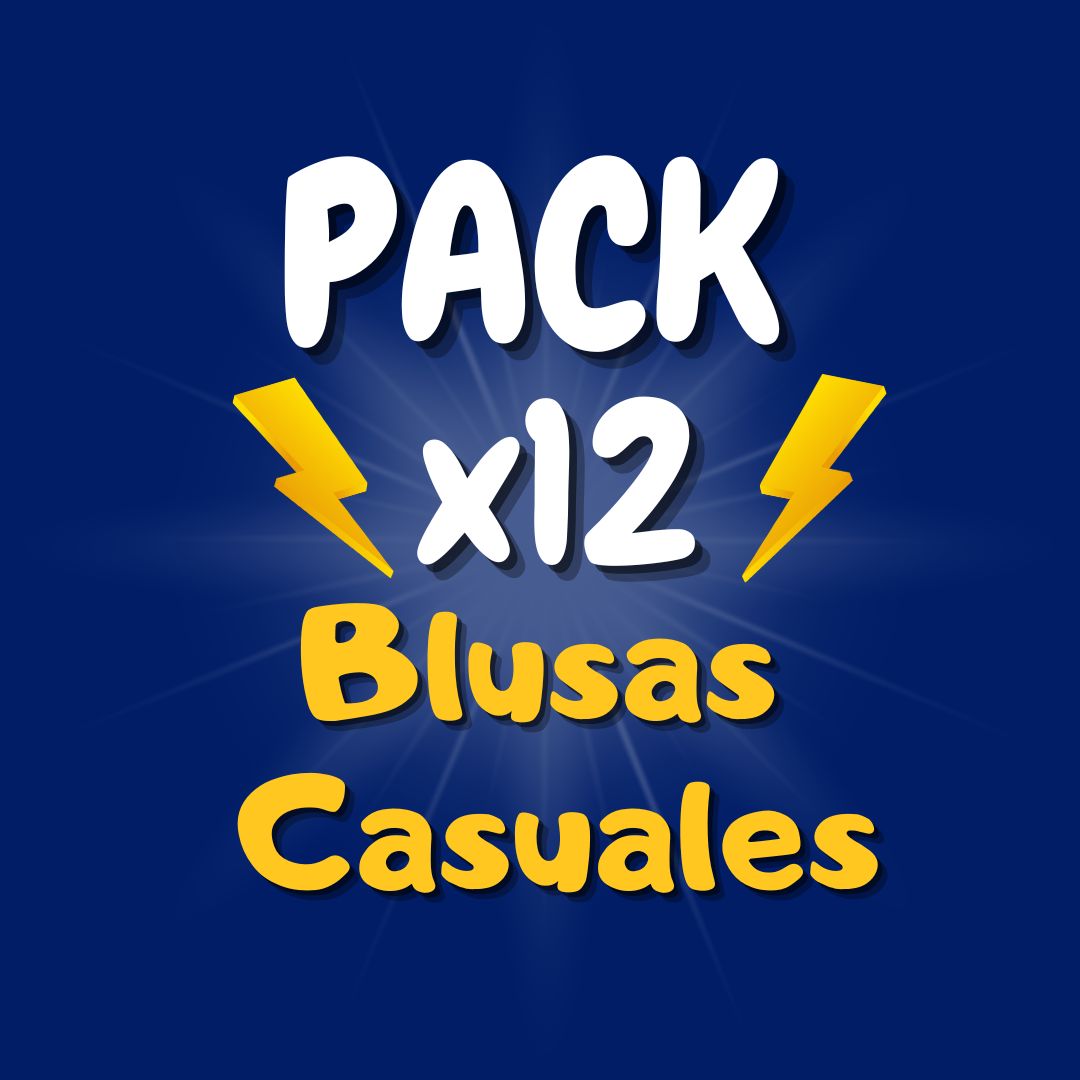 Promoción de Paquetes Blusas Casuales