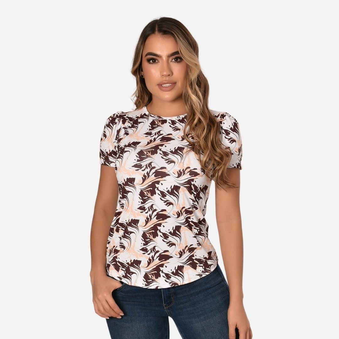 Blusas De Moda Diseño Full Print