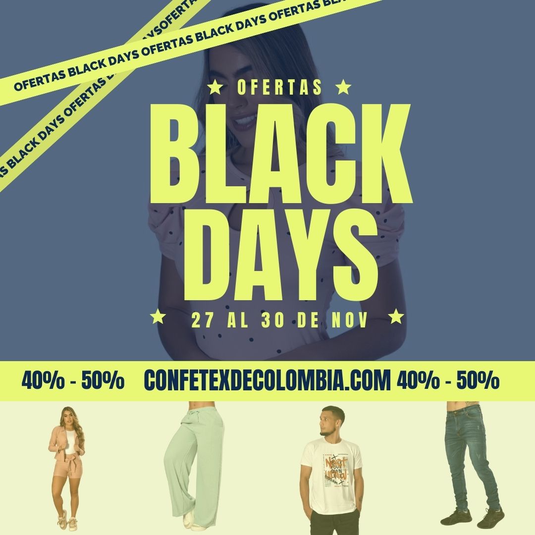 BLACK DAYS. Menos de $20.000