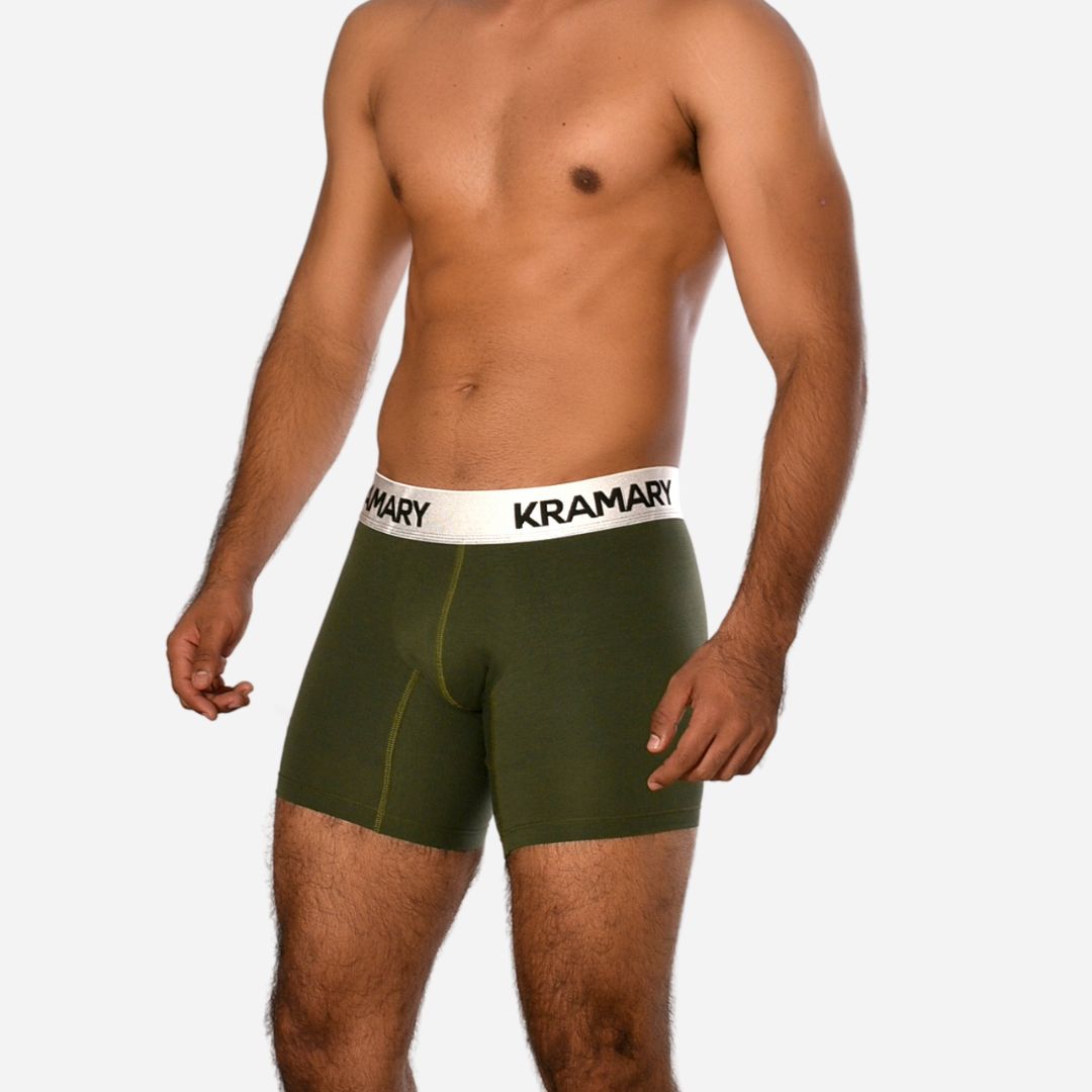 Bóxer de Hombre Ref. 2001 VERDE MILITAR