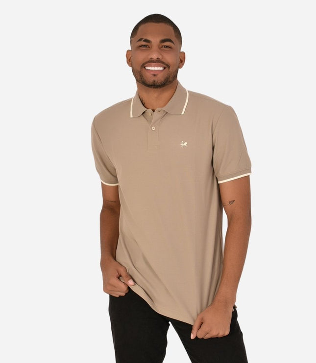 Camiseta Tipo Polo de Hombre Ref. 1009