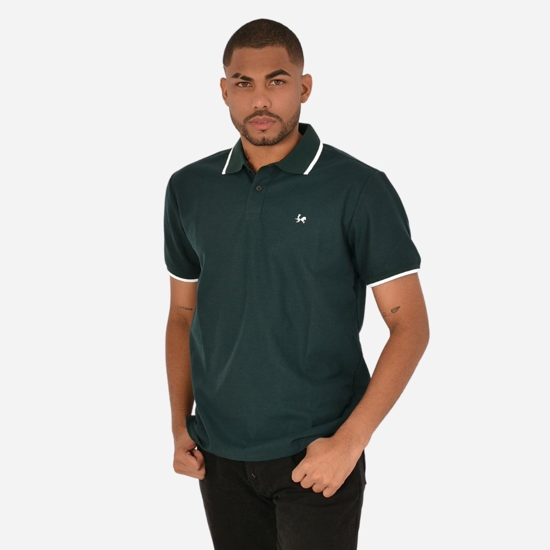 Camiseta Tipo Polo de Hombre Ref. 1009