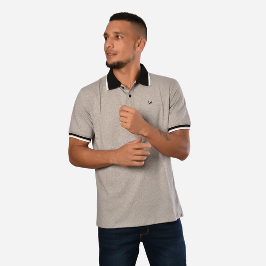 Camiseta Tipo Polo de Hombre Ref. 1016