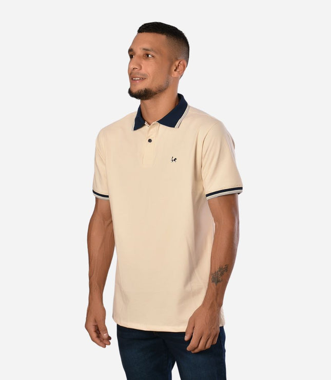 Camiseta Tipo Polo de Hombre Ref. 1016