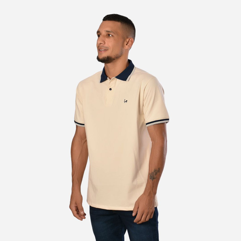 Camiseta Tipo Polo de Hombre Ref. 1016