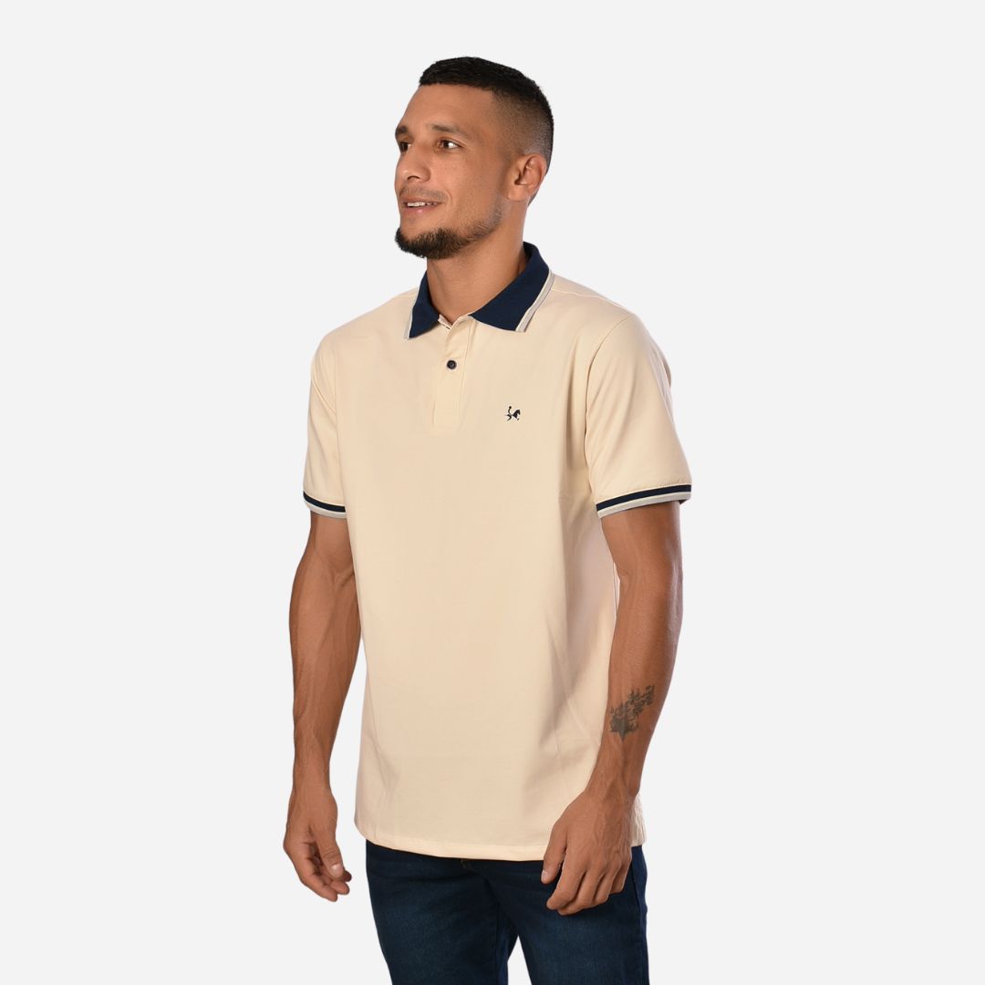 Camiseta Tipo Polo de Hombre Ref. 1016