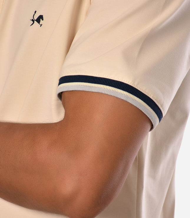 Camiseta Tipo Polo de Hombre Ref. 1016