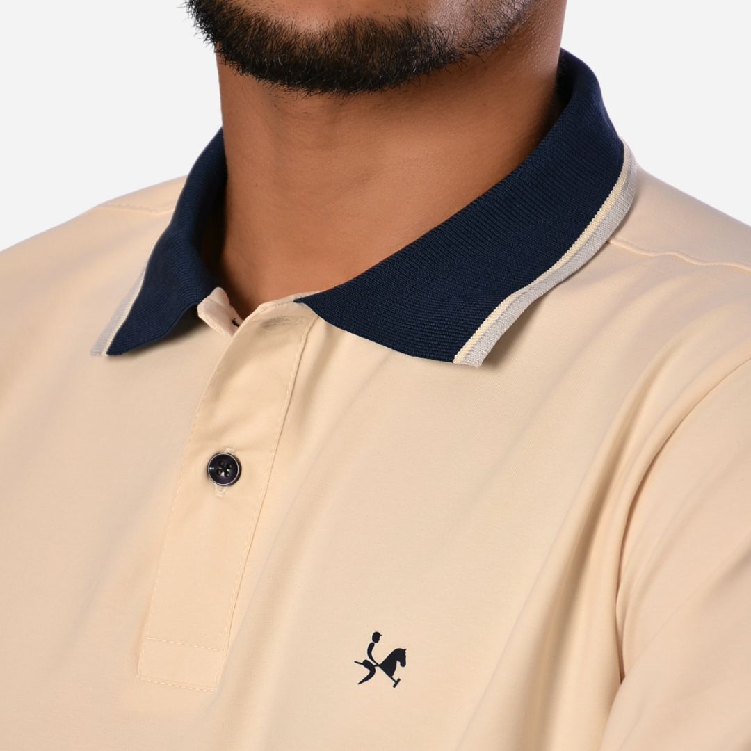 Camiseta Tipo Polo de Hombre Ref. 1016