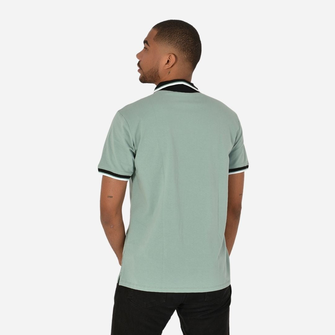 Camiseta Tipo Polo de Hombre Ref. 1016
