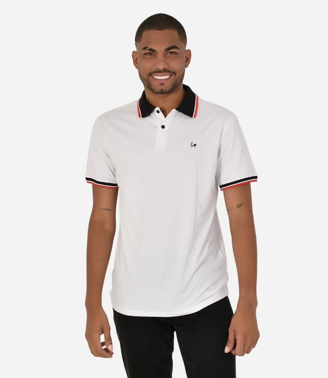 Camiseta Tipo Polo de Hombre Ref. 1016