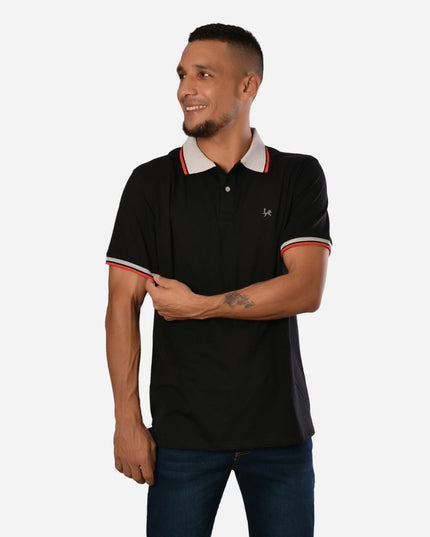 Camiseta Tipo Polo de Hombre Ref. 1016