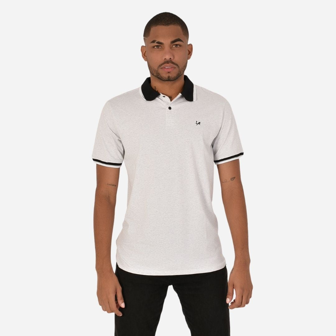 Camiseta Tipo Polo de Hombre Ref. 1016