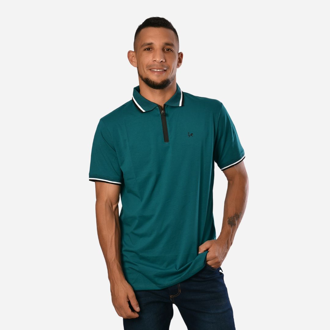 Camiseta Tipo Polo de Hombre Ref. 1017