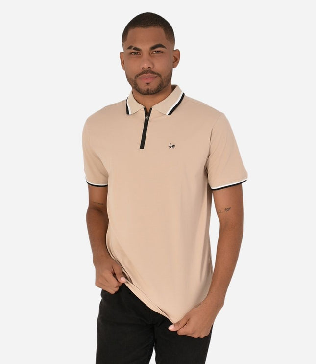 Camiseta Tipo Polo de Hombre Ref. 1017