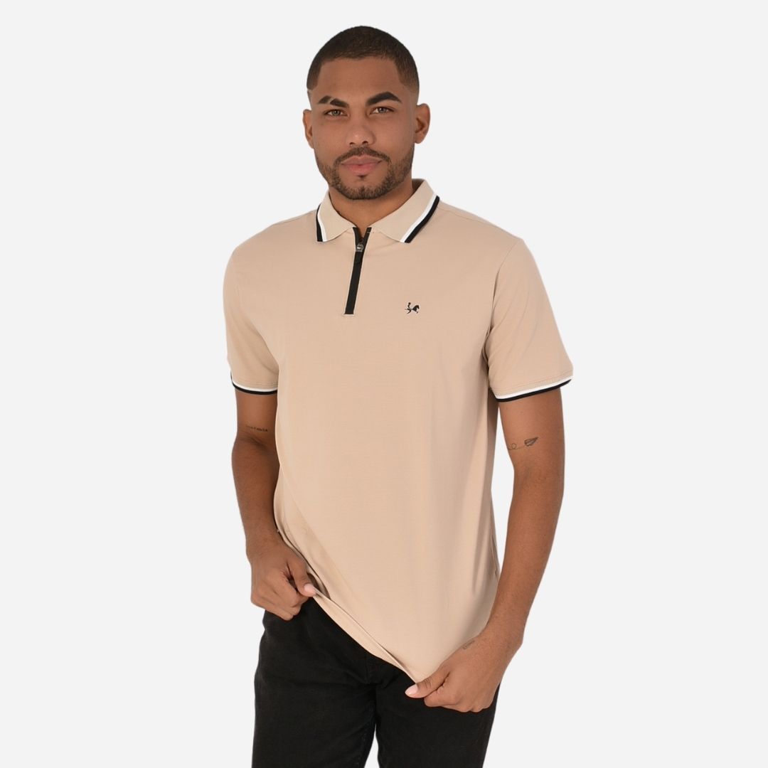 Camiseta Tipo Polo de Hombre Ref. 1017