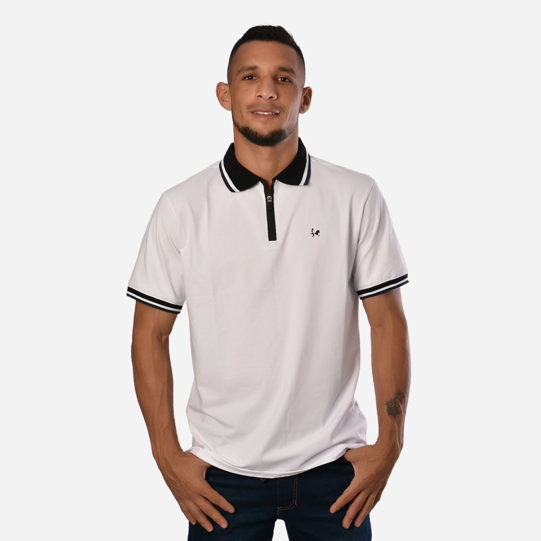 Camiseta Tipo Polo de Hombre Ref. 1017