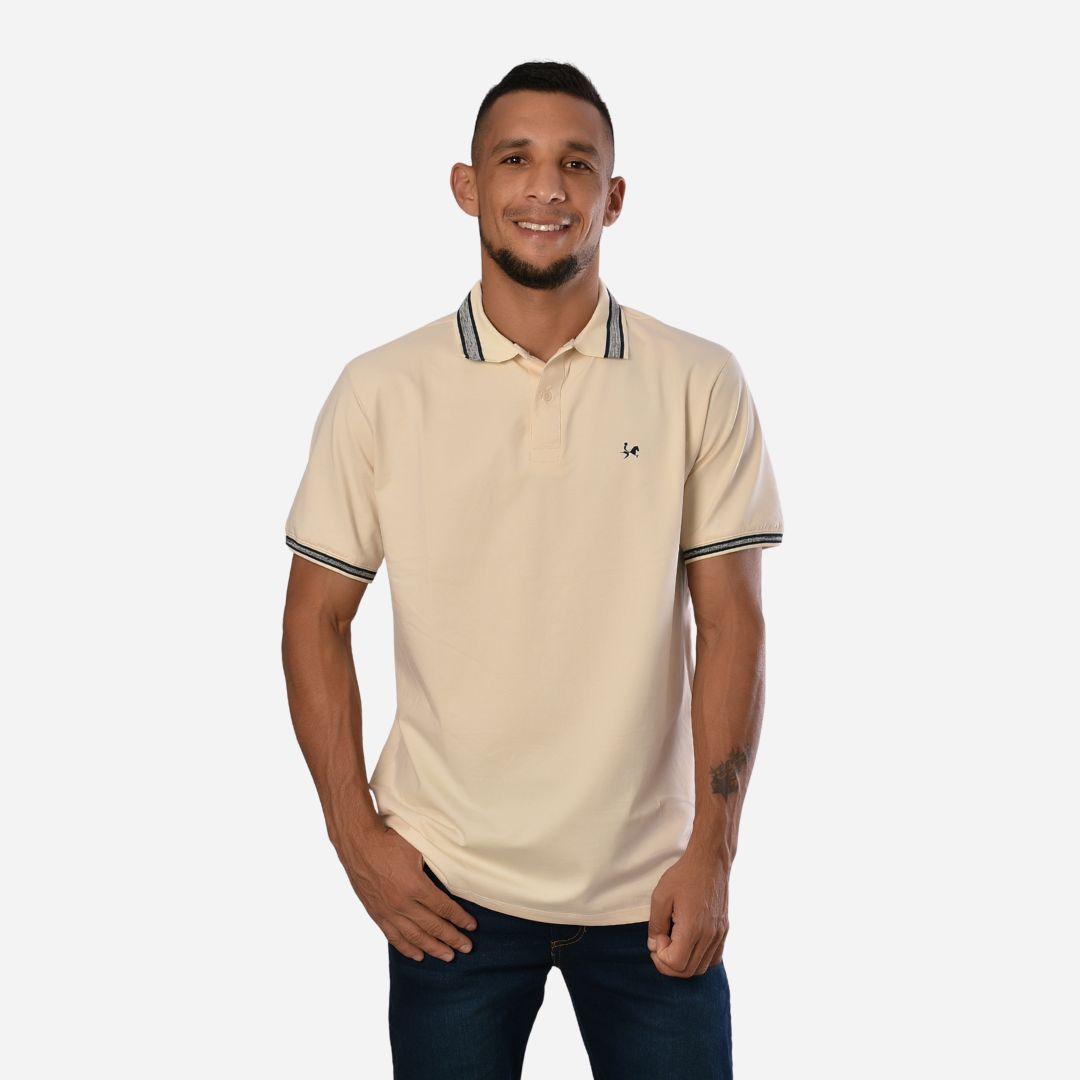 Camiseta Tipo Polo de Hombre Ref. 1018