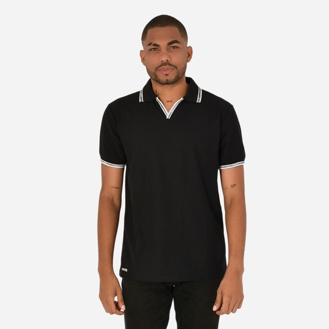 Camiseta Tipo Polo Hombre Ref. 1020