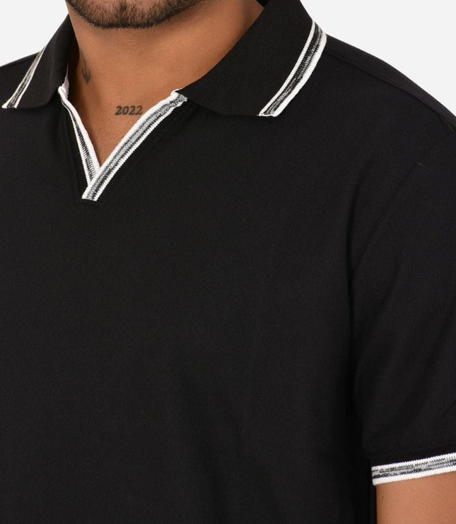 Camiseta Tipo Polo Hombre Ref. 1020
