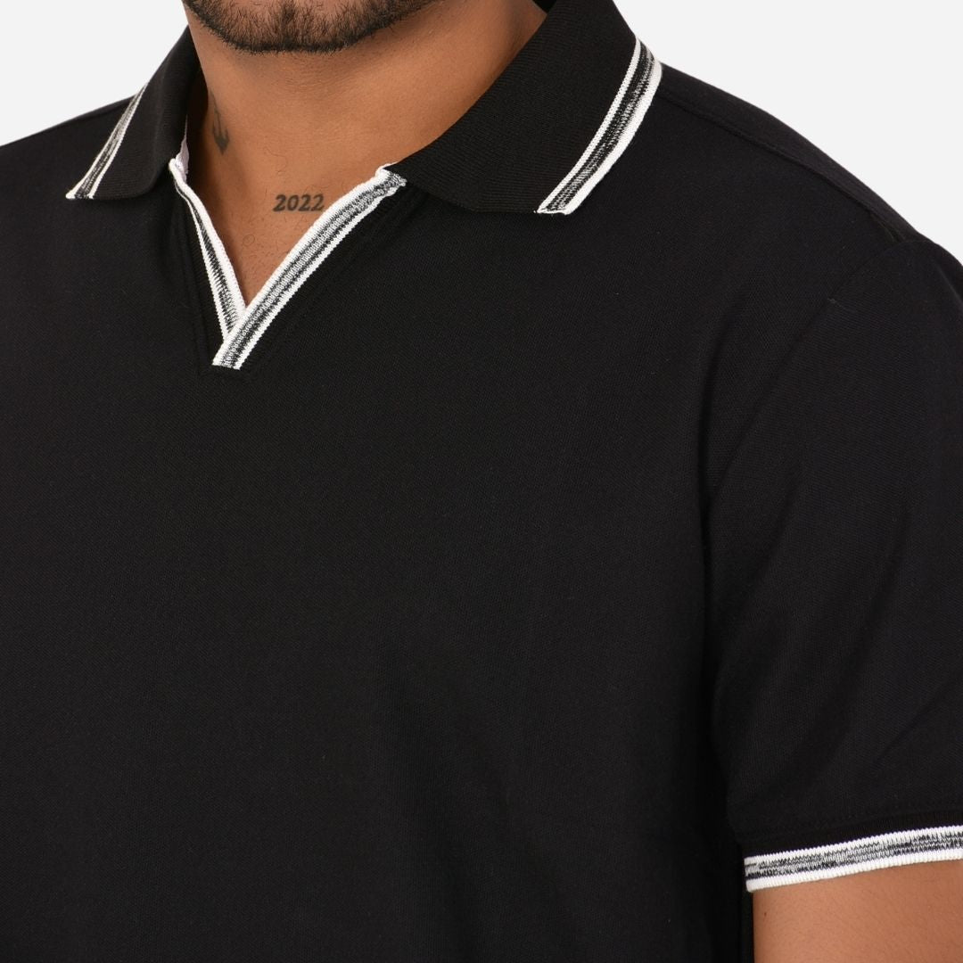 Camiseta Tipo Polo Hombre Ref. 1020