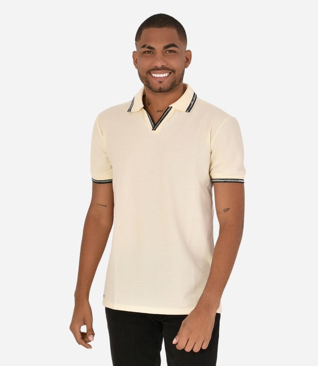 Camiseta Tipo Polo Hombre Ref. 1020