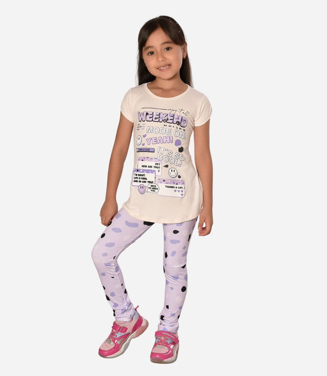 Conjunto Niña Blusa+Leggins Ref. 1201-001-2