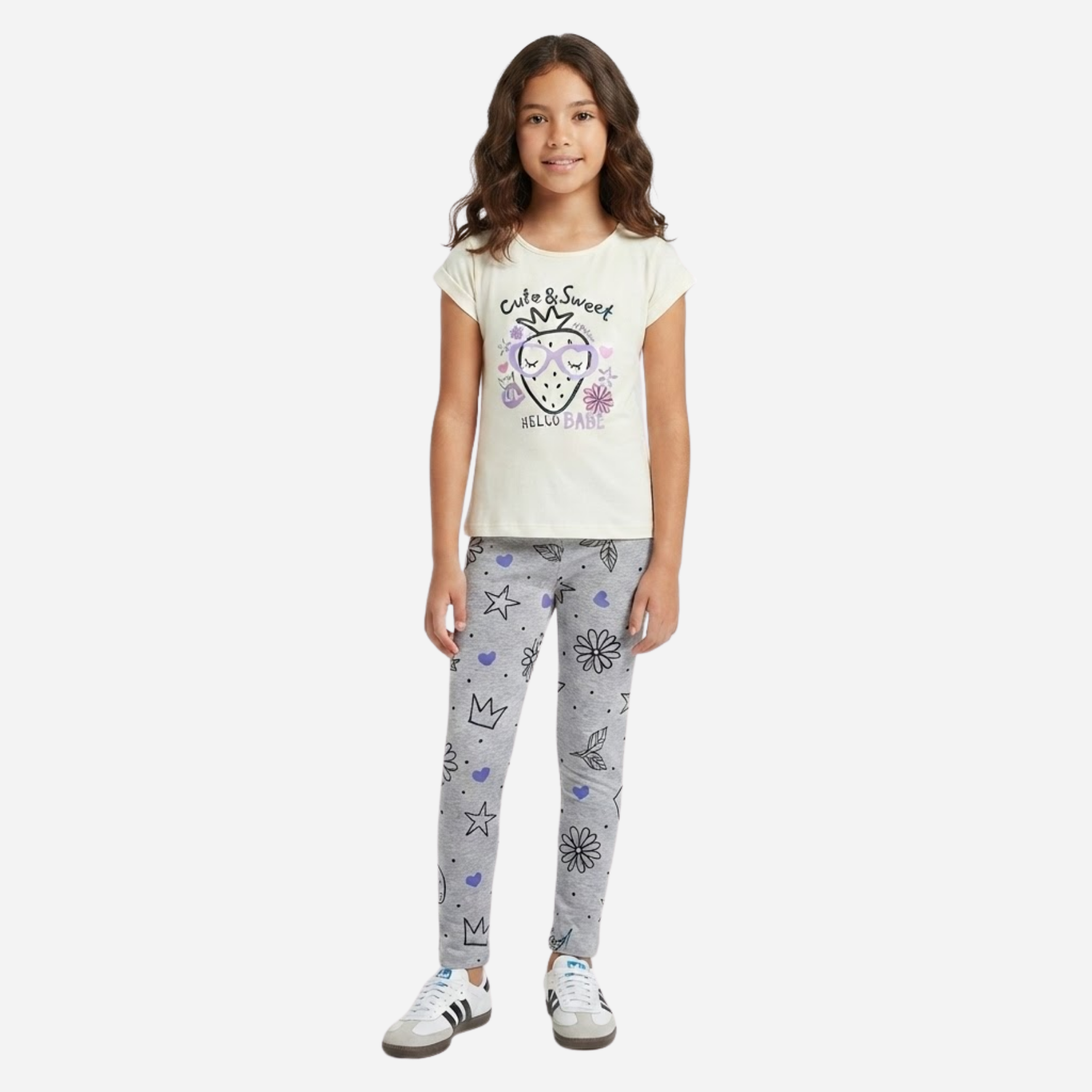Conjunto De Niña Blusa + Leggins Ref. 1202-002