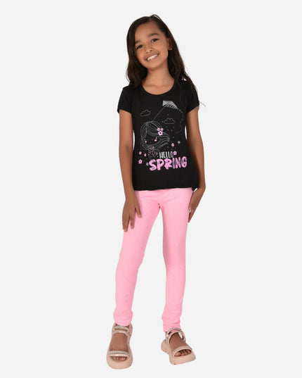 Conjunto De Niña Blusa + Leggins Ref. 1203-009