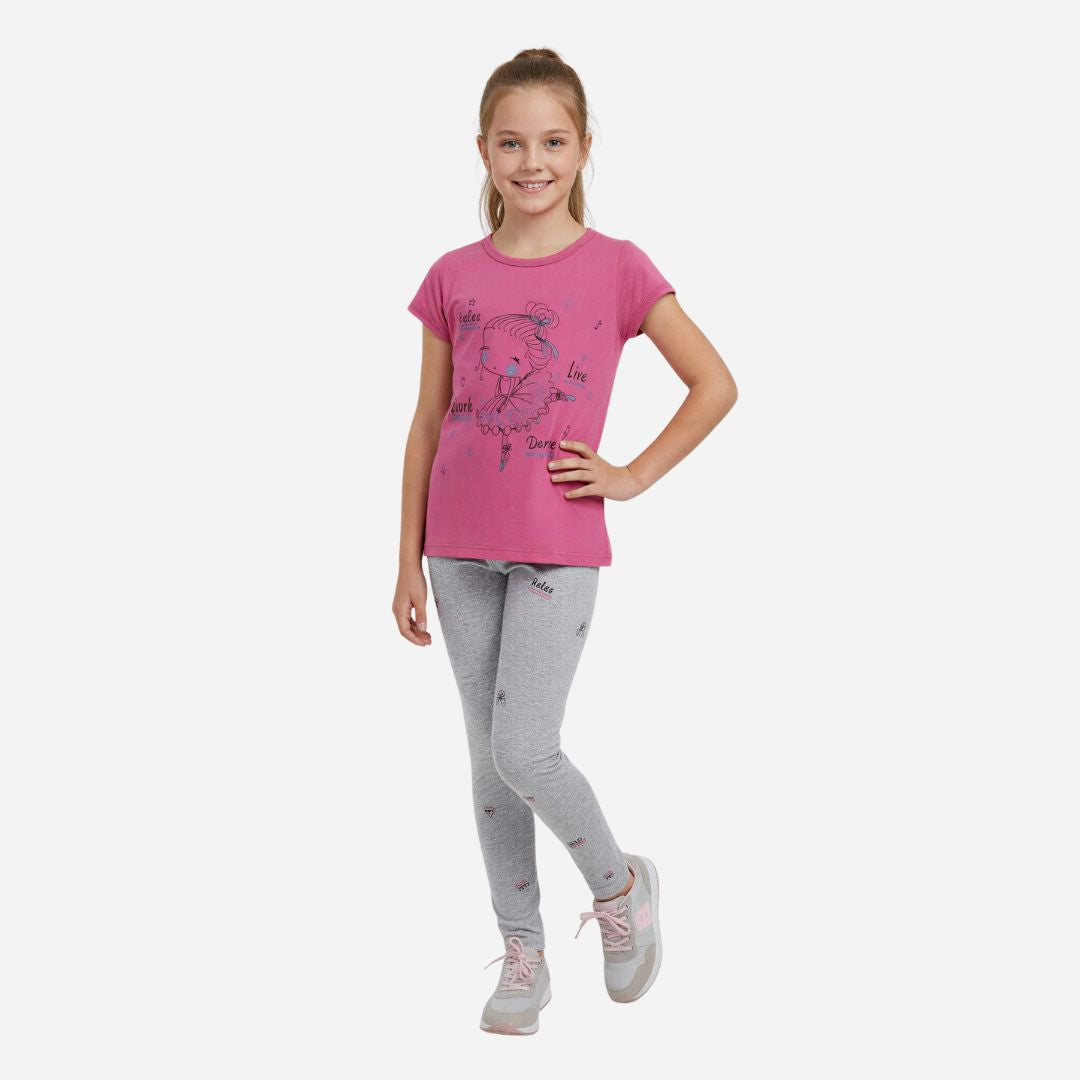 Conjunto De Niña Blusa + Leggins Ref. 1203-012