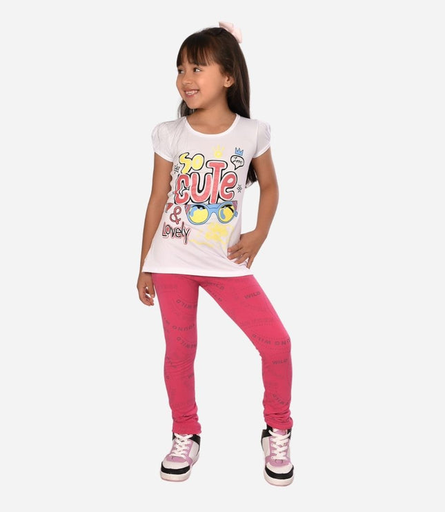 Conjunto de Niña Blusa + Leggins Ref. 1207-002