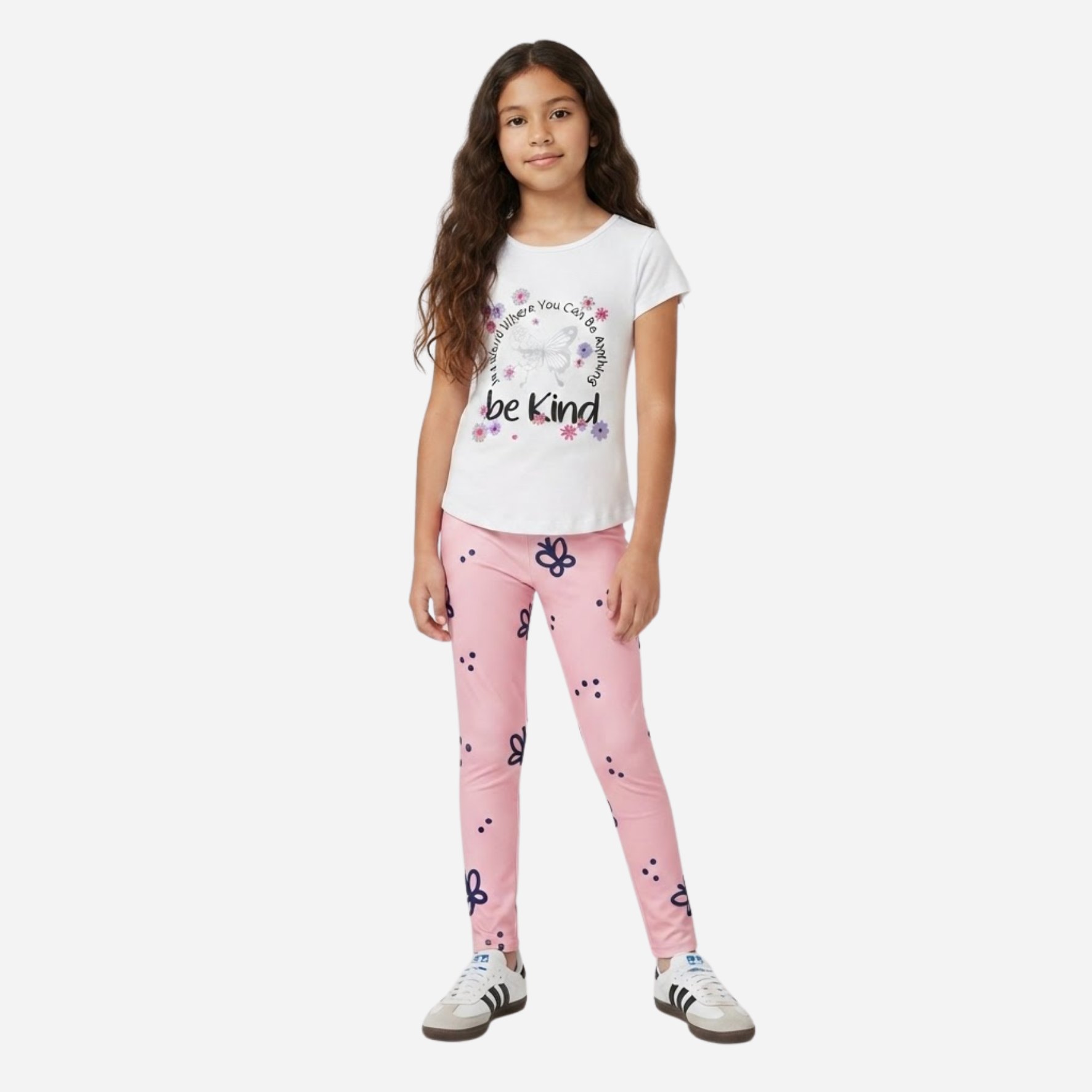 Conjunto De Niña Blusa + Leggins Ref. 1208-005