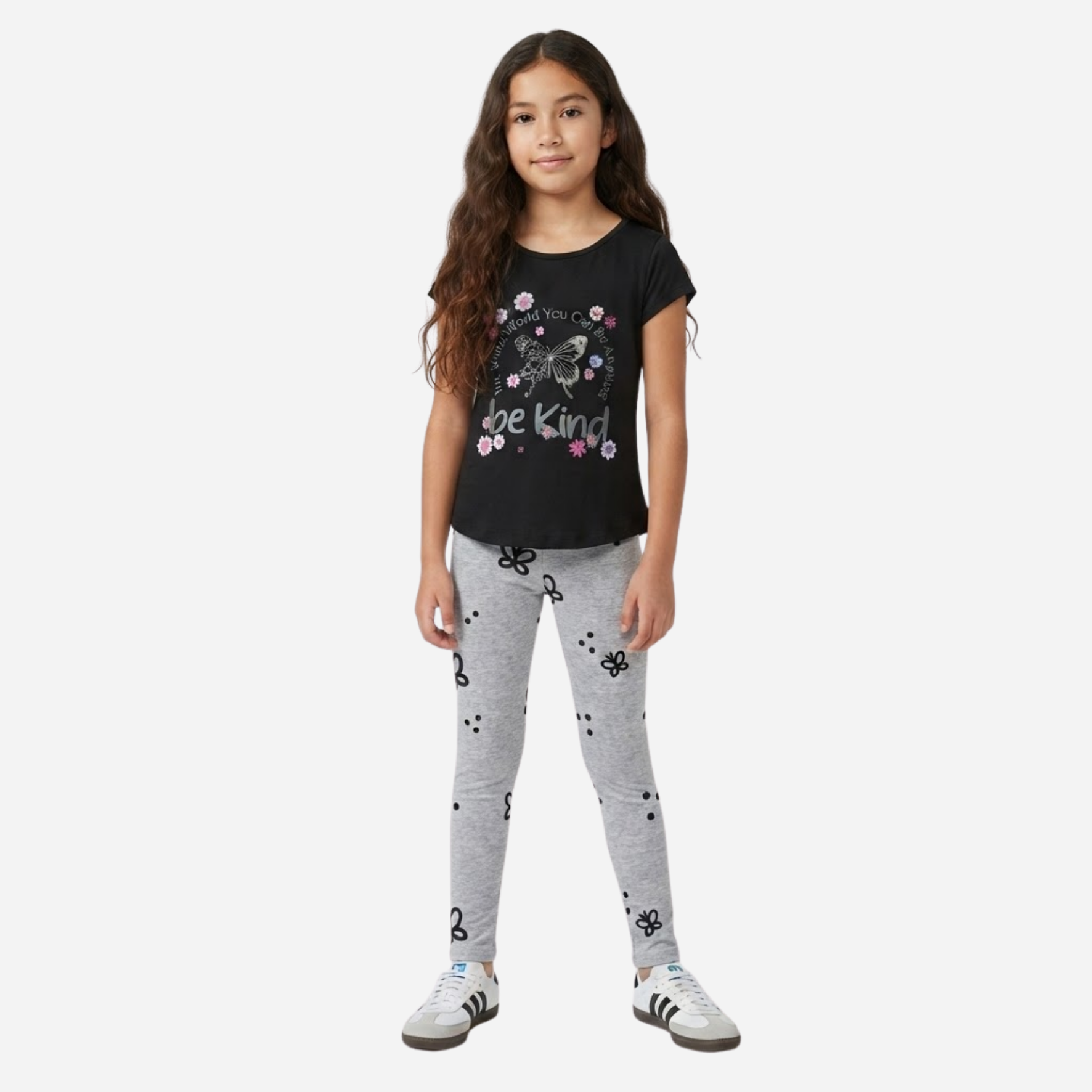 Conjunto De Niña Blusa + Leggins Ref. 1208-005