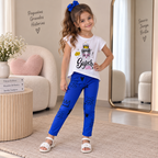 Conjunto De Niña Blusa + Leggins Ref. 1211-003