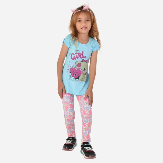 Conjunto Niña Blusa + Leggins Ref. 1214-002