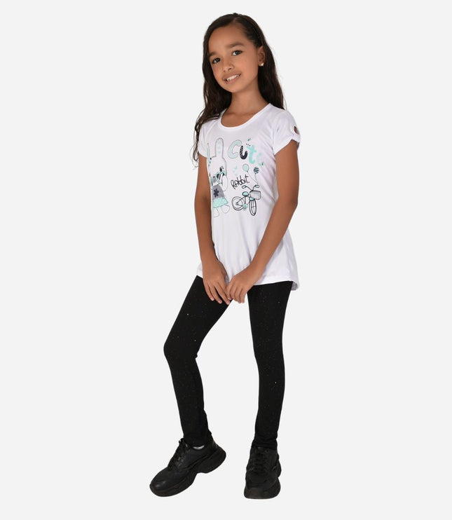 Conjunto Niña Blusa + Leggins Ref. 1214-004