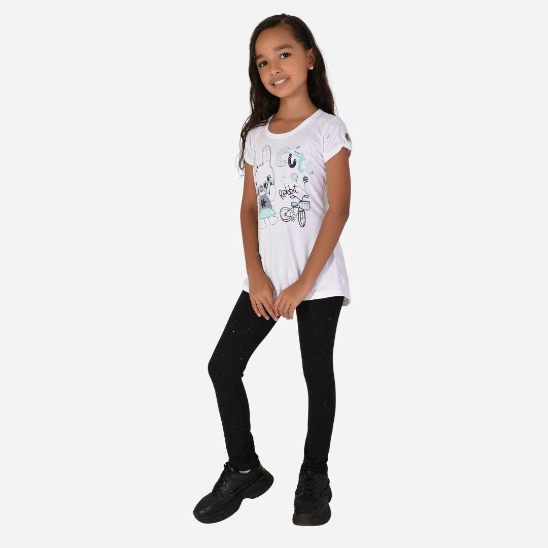 Conjunto Niña Blusa + Leggins Ref. 1214-004