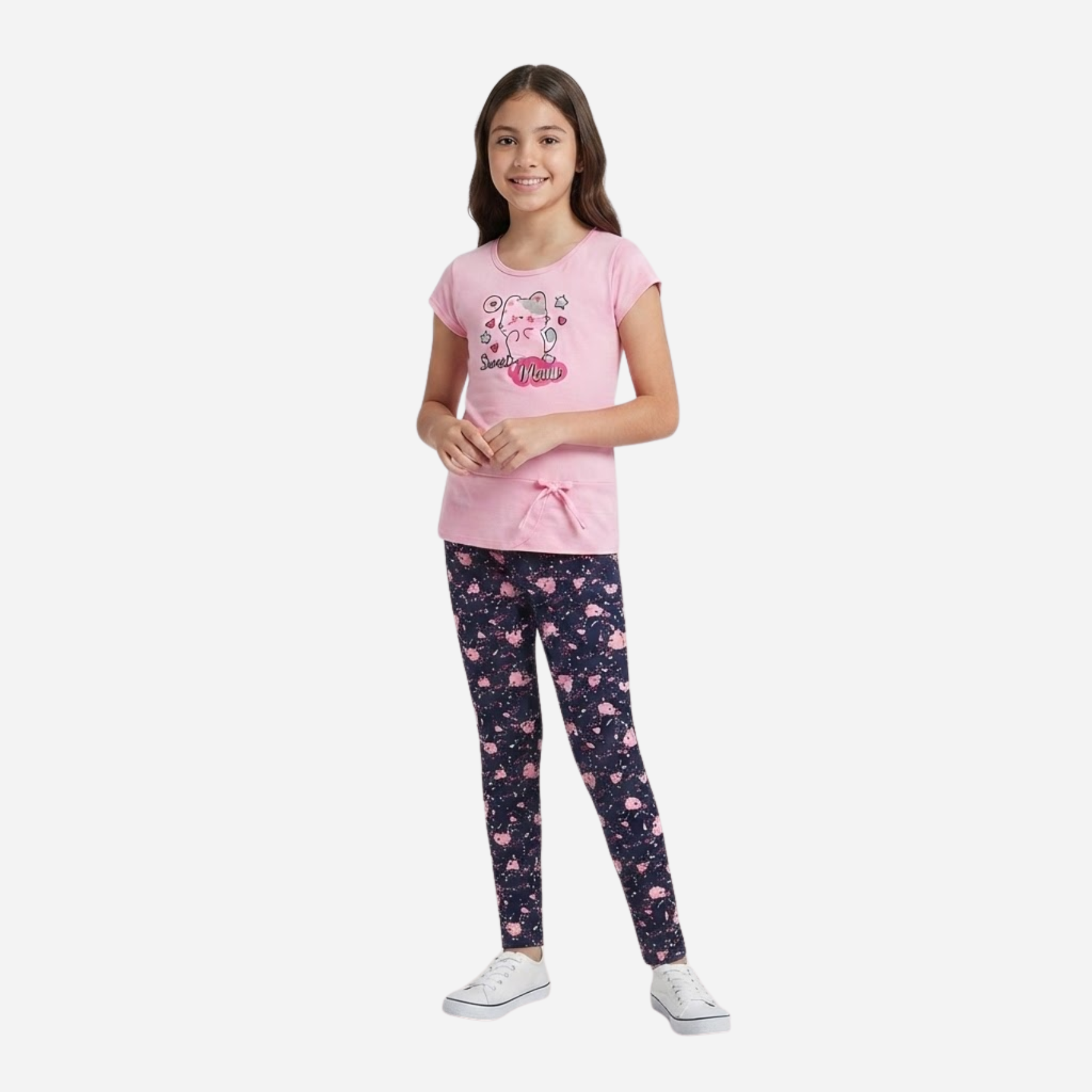 Conjunto De Niña Blusa + Leggins Ref. 1216-002
