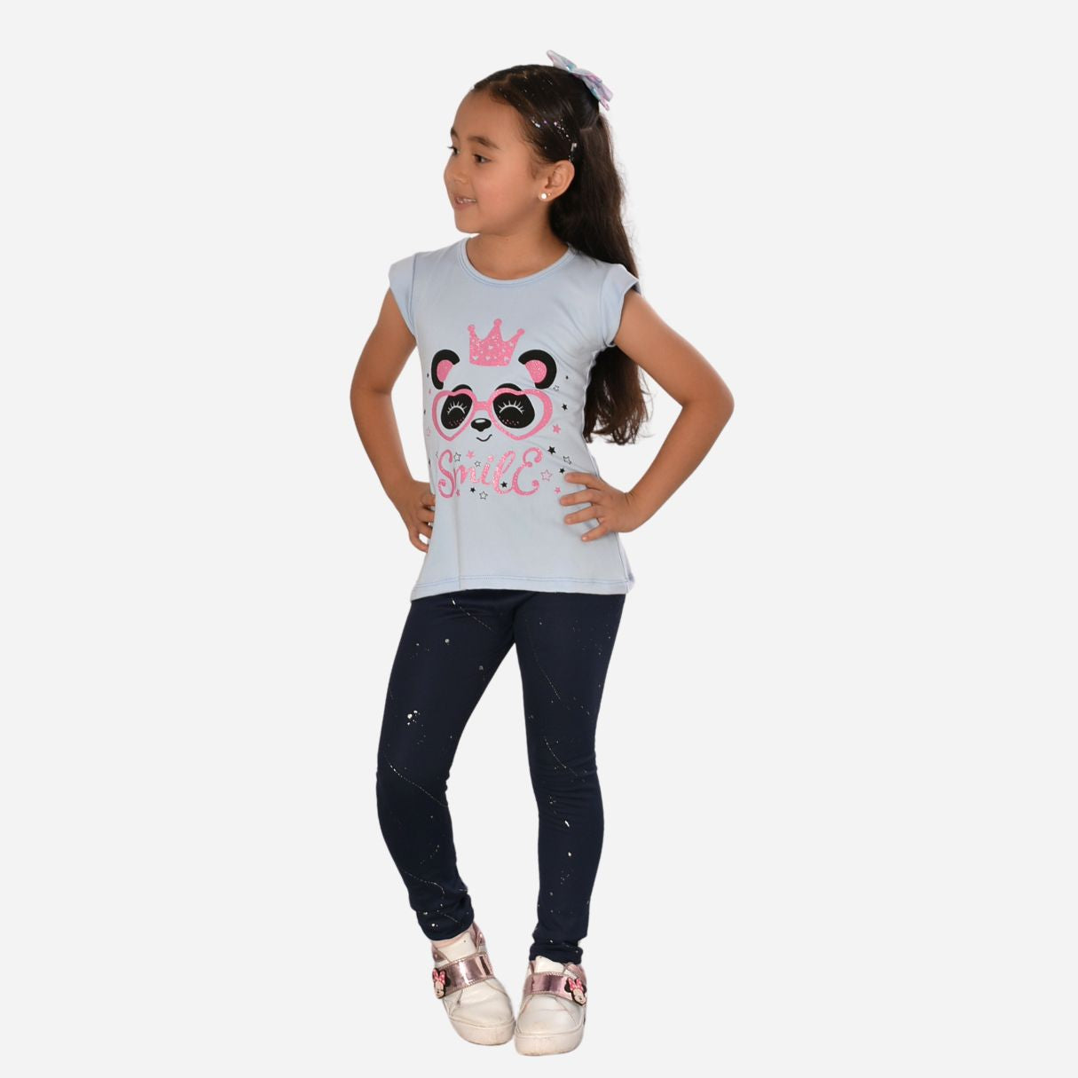 Conjunto Niña Blusa + Leggins Ref. 1217-002