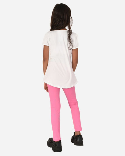 Conjunto De Niña Blusa + Leggins Ref. 1219-002