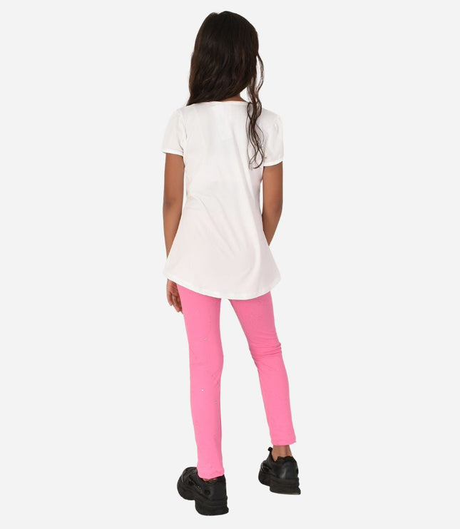 Conjunto De Niña Blusa + Leggins Ref. 1219-002