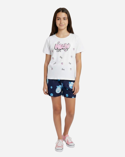 Conjunto Niña Blusa + Short Ref. 1300-001